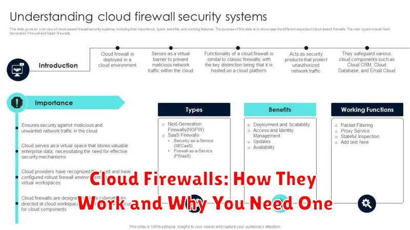 Cloud Firewalls: How They Work and Why You Need One