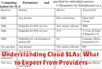 Understanding Cloud SLAs: What to Expect From Providers